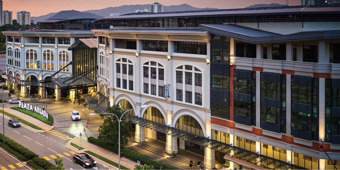 plaza-arkadia-desa-parkcity-facade
